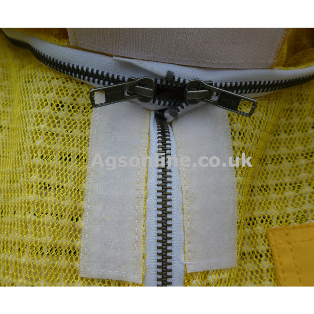 Yellow 3 layer fencing jacket