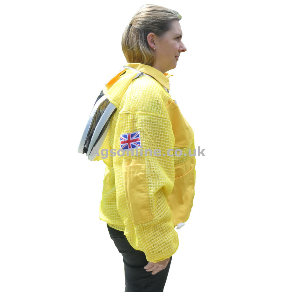 Yellow 3 layer fencing jacket