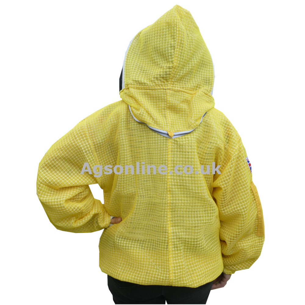 Yellow 3 layer fencing jacket