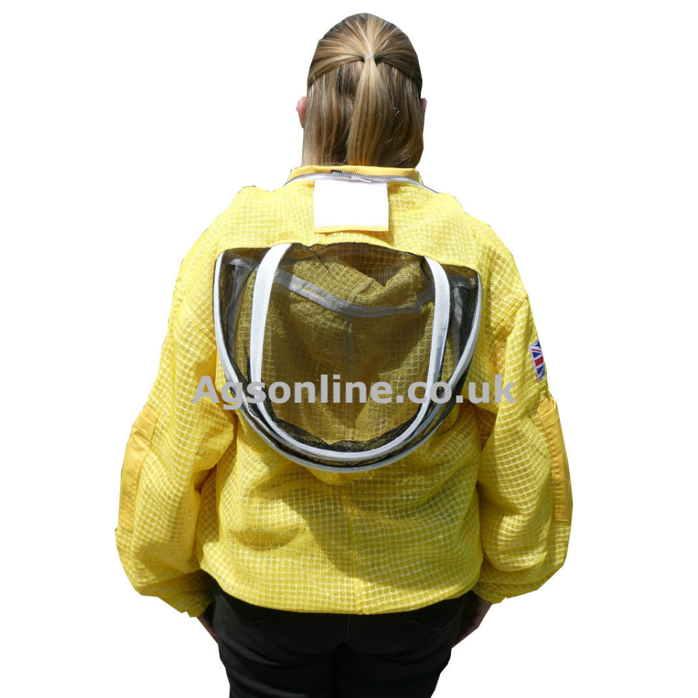 Yellow 3 layer fencing jacket