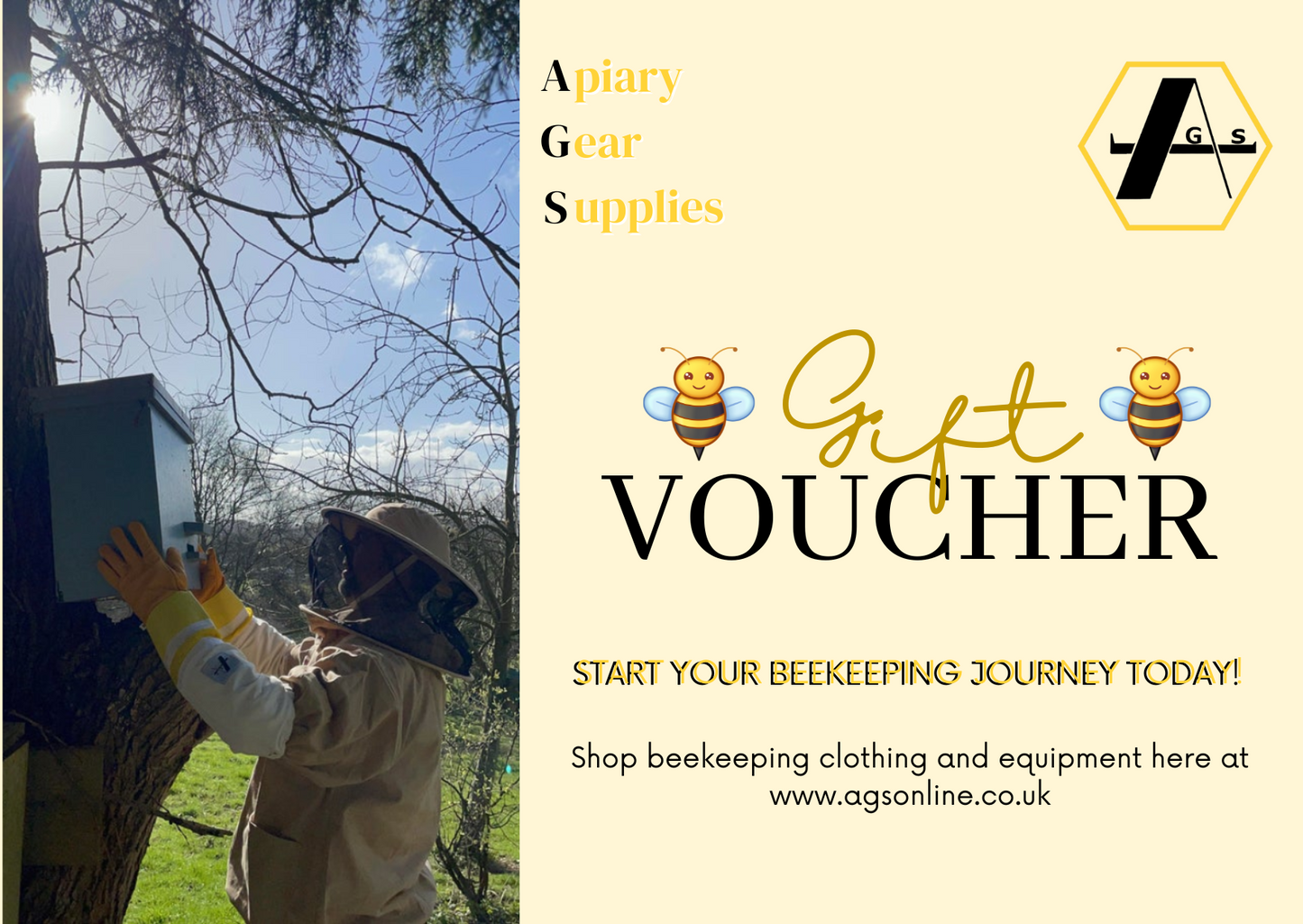 Beekeeping Gift Card