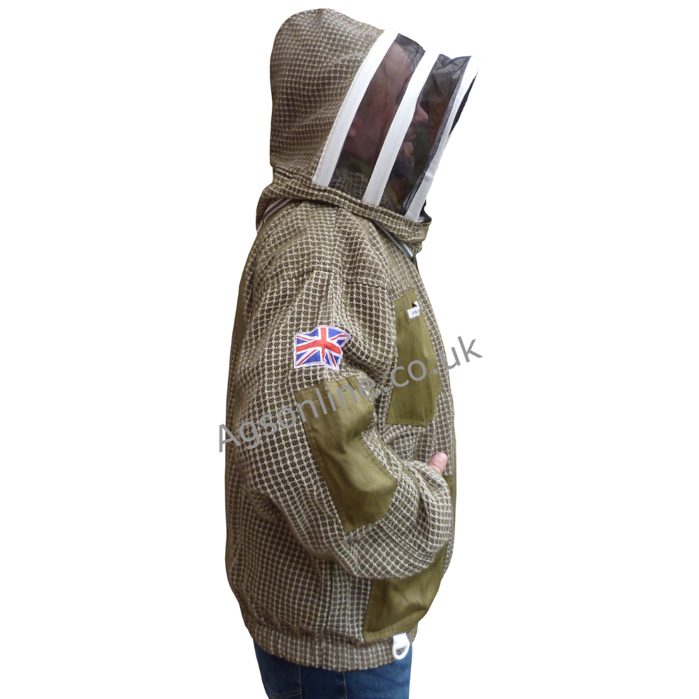 Green 3 layer fencing jacket