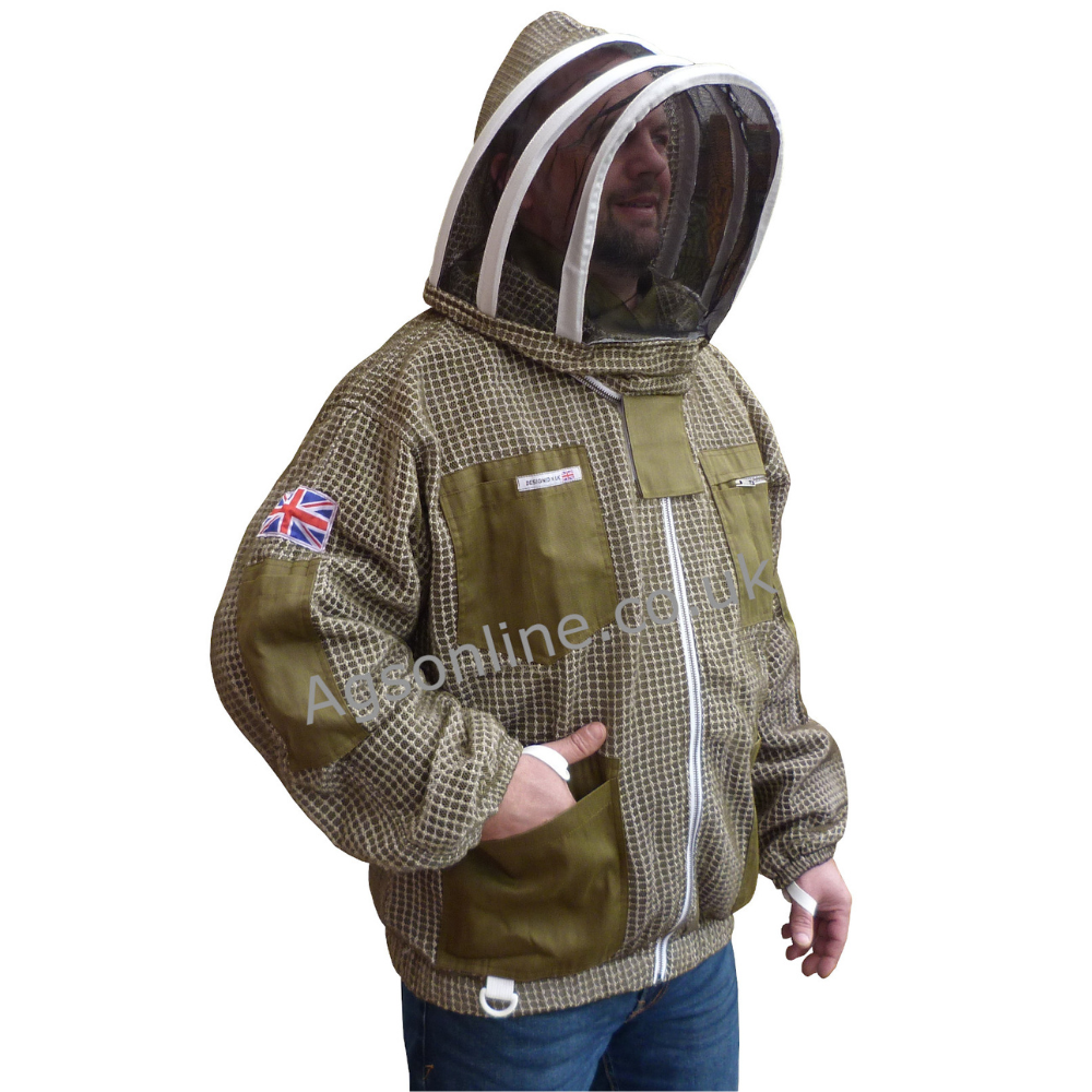 Green 3 layer fencing jacket