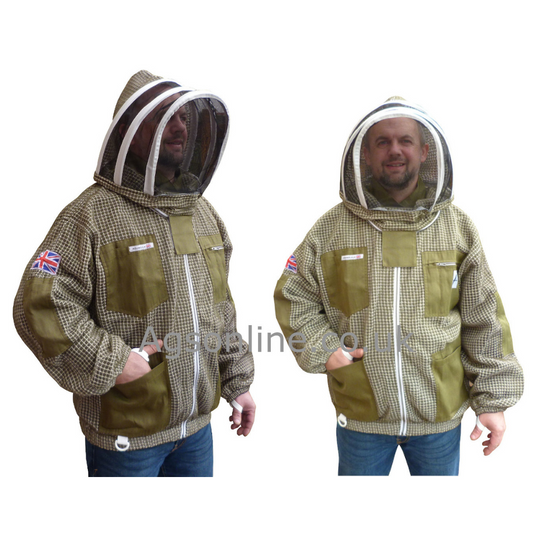 Green 3 layer fencing jacket