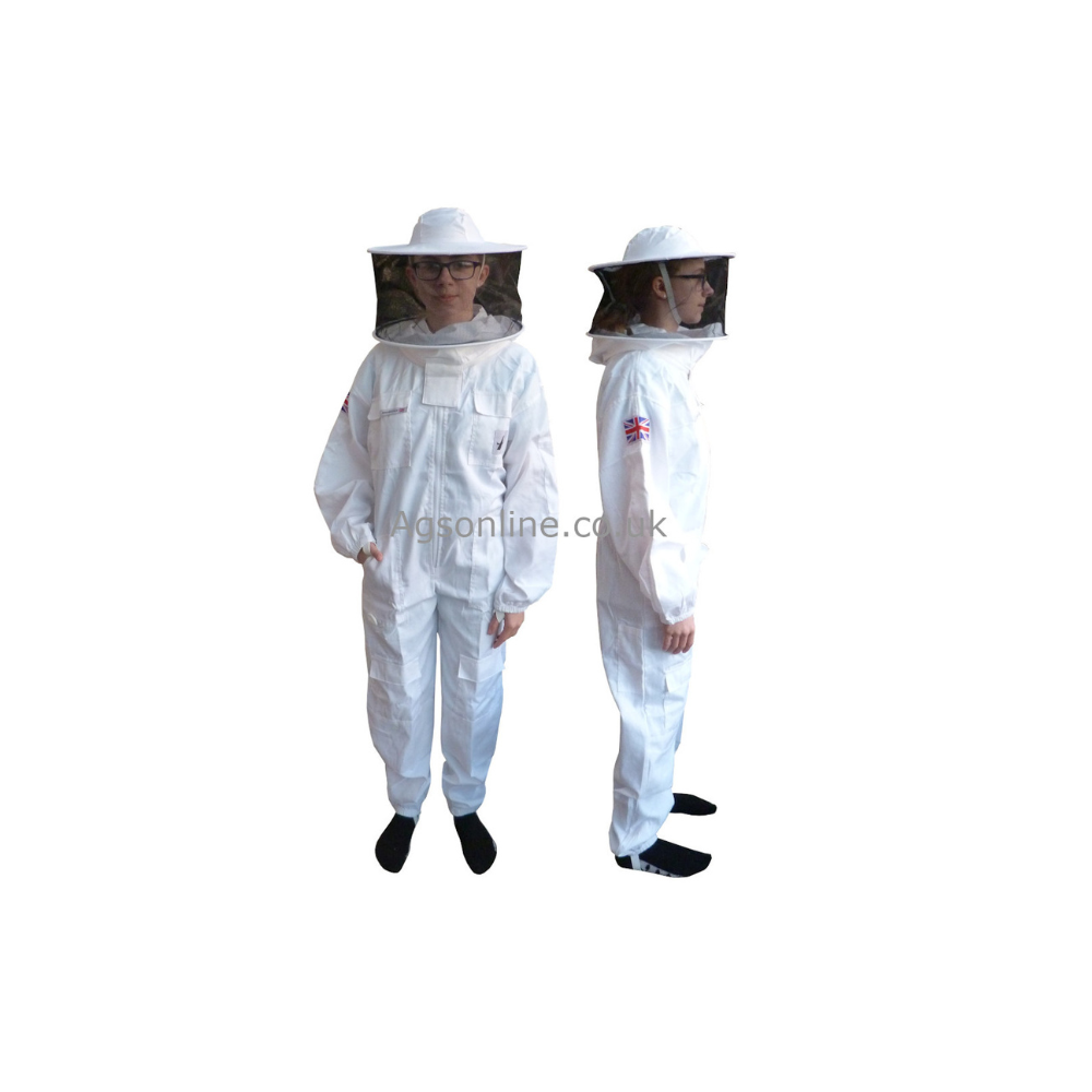 Children's cotton round hat bee suit