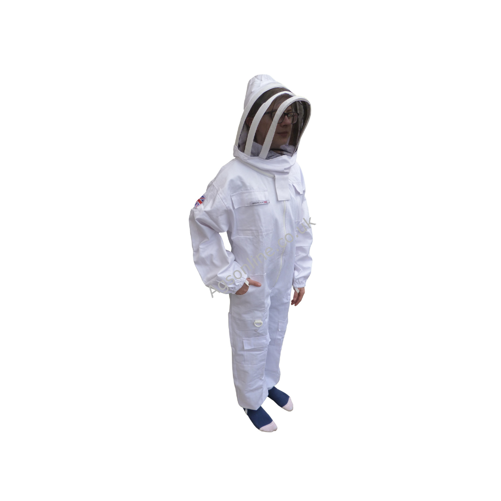 Children's cotton suit and gloves