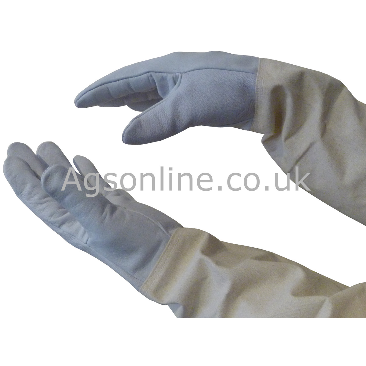 Olive cotton bee suit and gloves