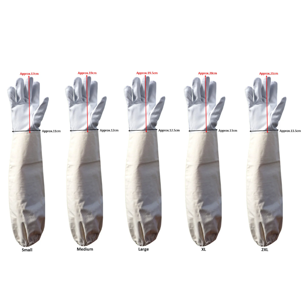 Leather Beekeeping Apiary Gloves