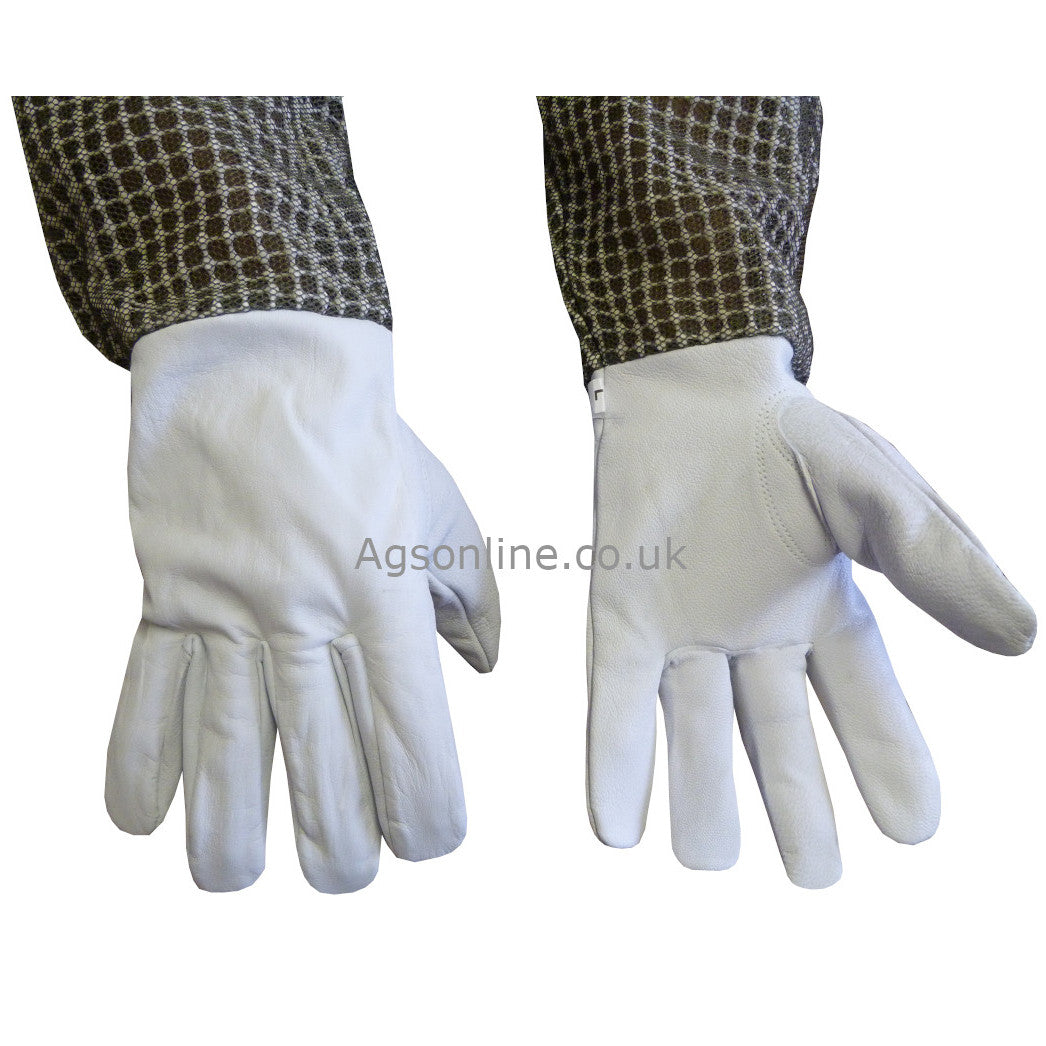 Green 3 layer round hat suit and gloves