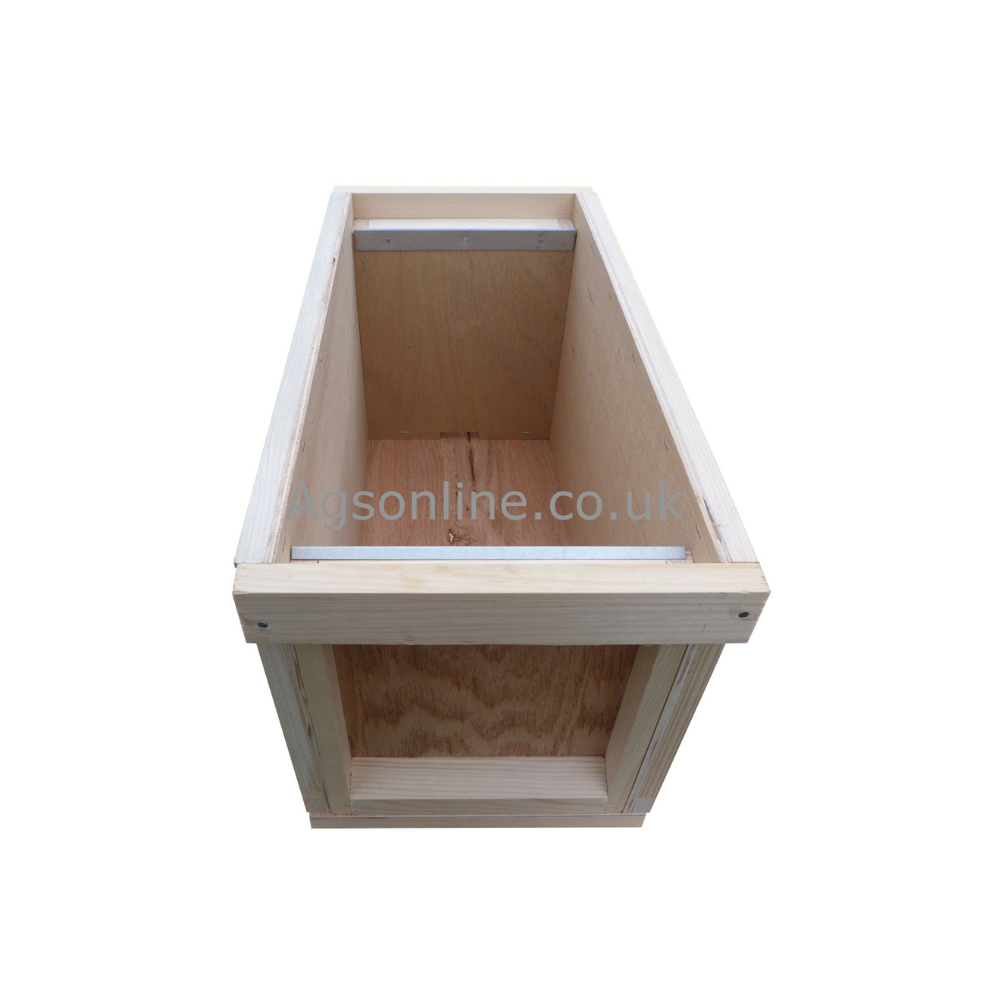 National 5-Frame Nuc Box for Bees - Flat Packed Pine Beehive for Nucleus Colonies