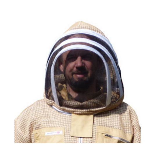 Olive 3 layer fencing hood