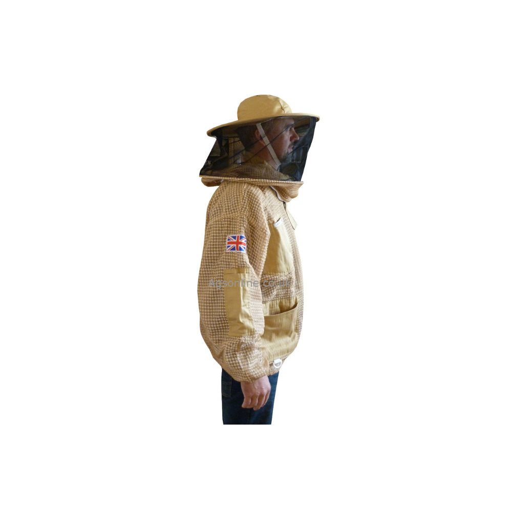 Olive 3 layer round hat jacket