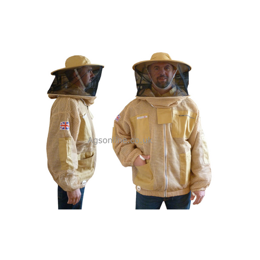 Olive 3 layer round hat jacket