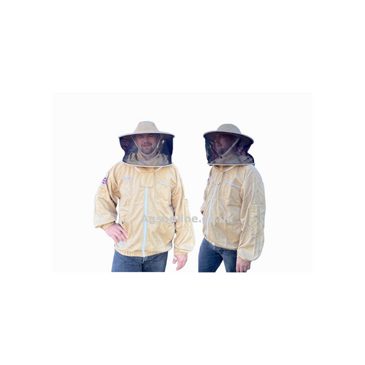 Olive cotton round hat jacket