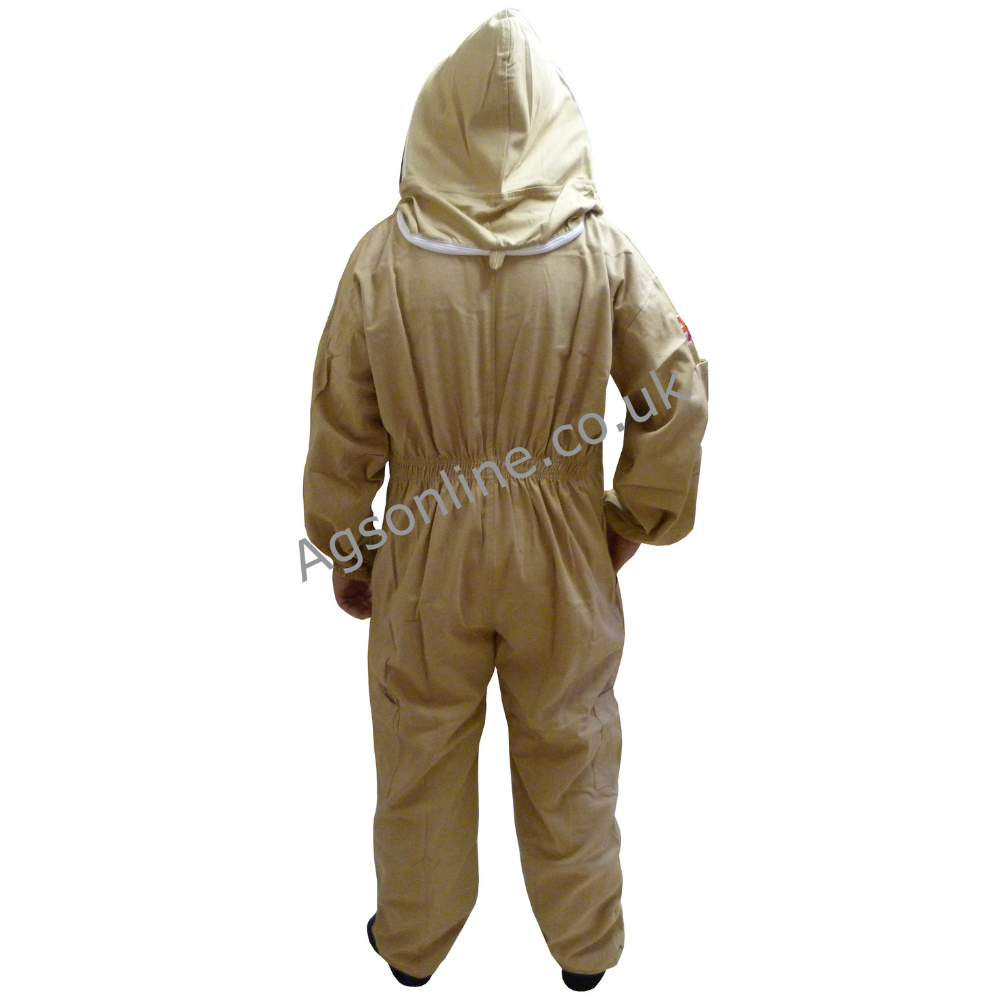 Olive cotton bee suit