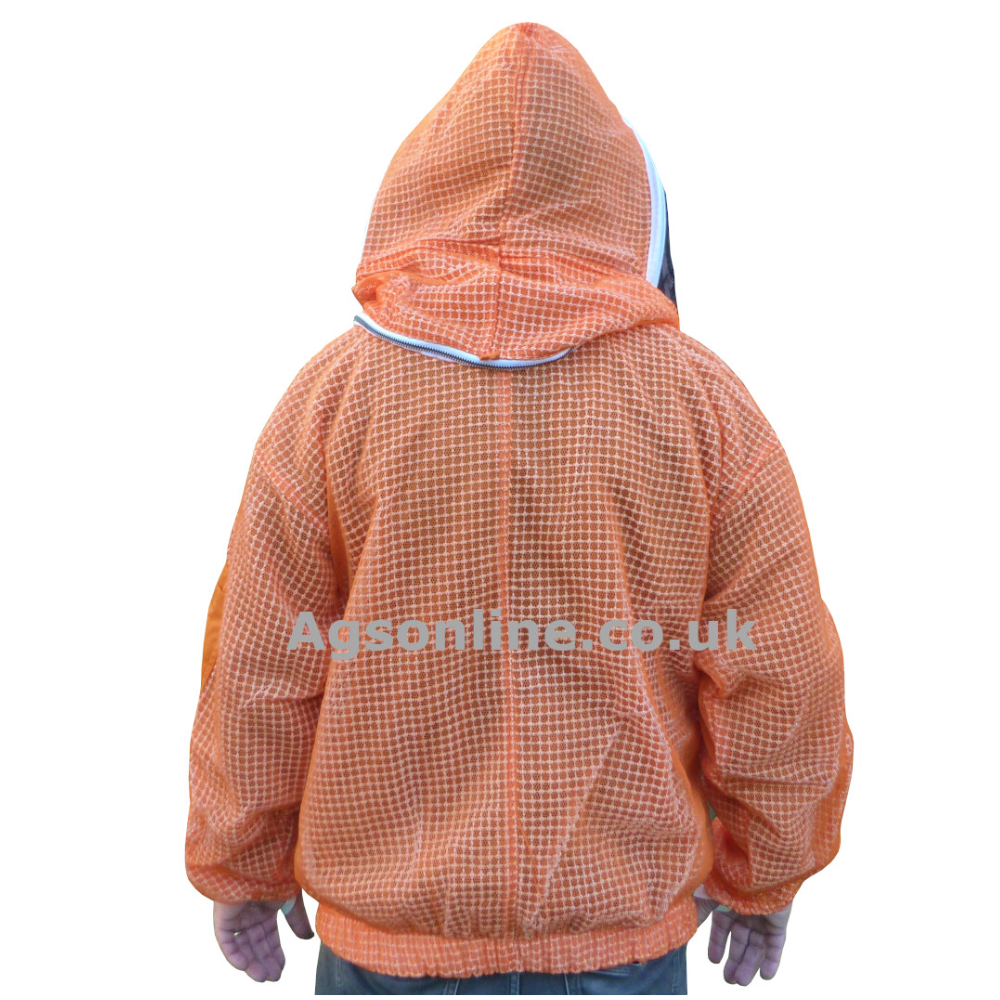 Orange 3 layer fencing jacket