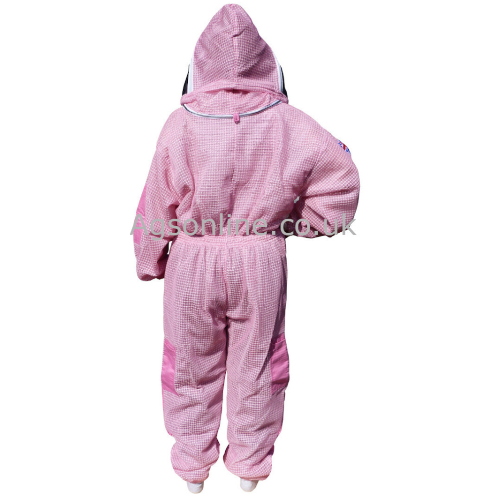 Pink 3 layer bee suit