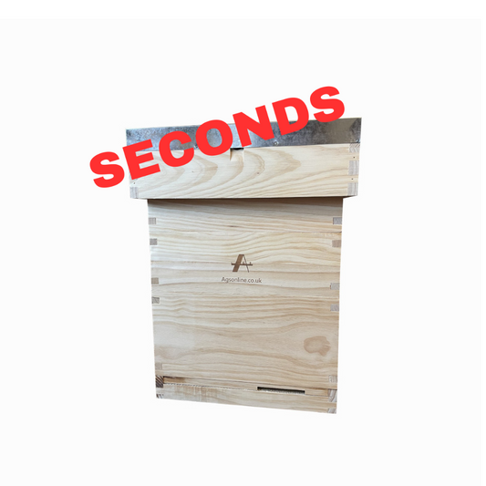 SECONDS Cedar National bee hive with 2 supers