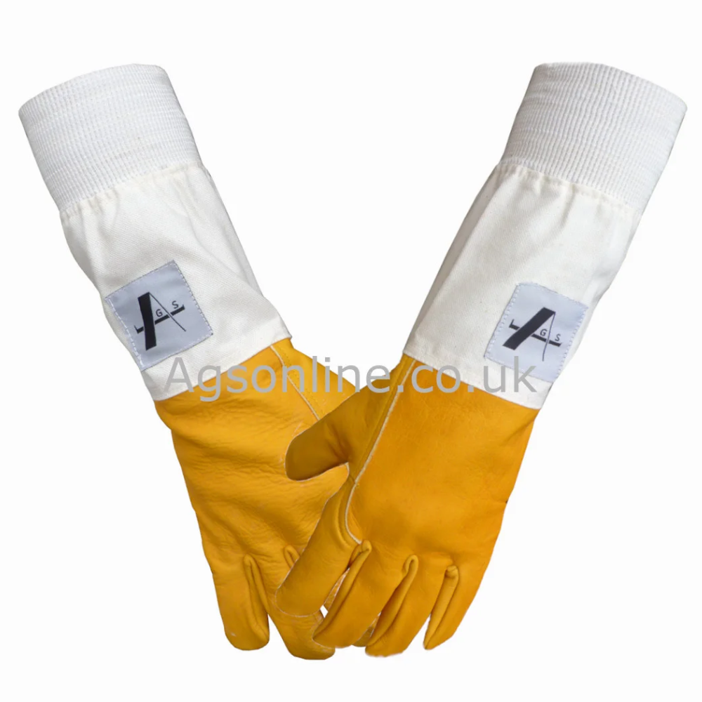 PRO Yellow Gauntlet Gloves