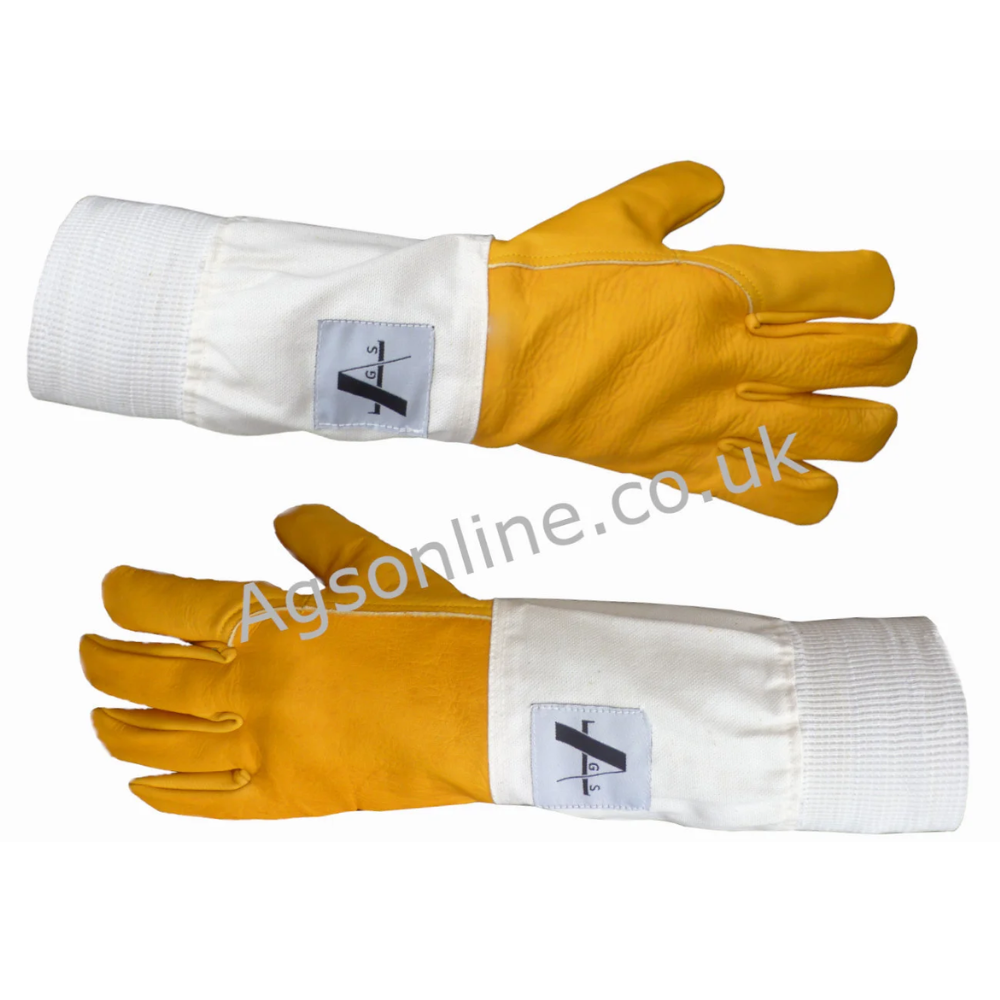 PRO Yellow Gauntlet Gloves