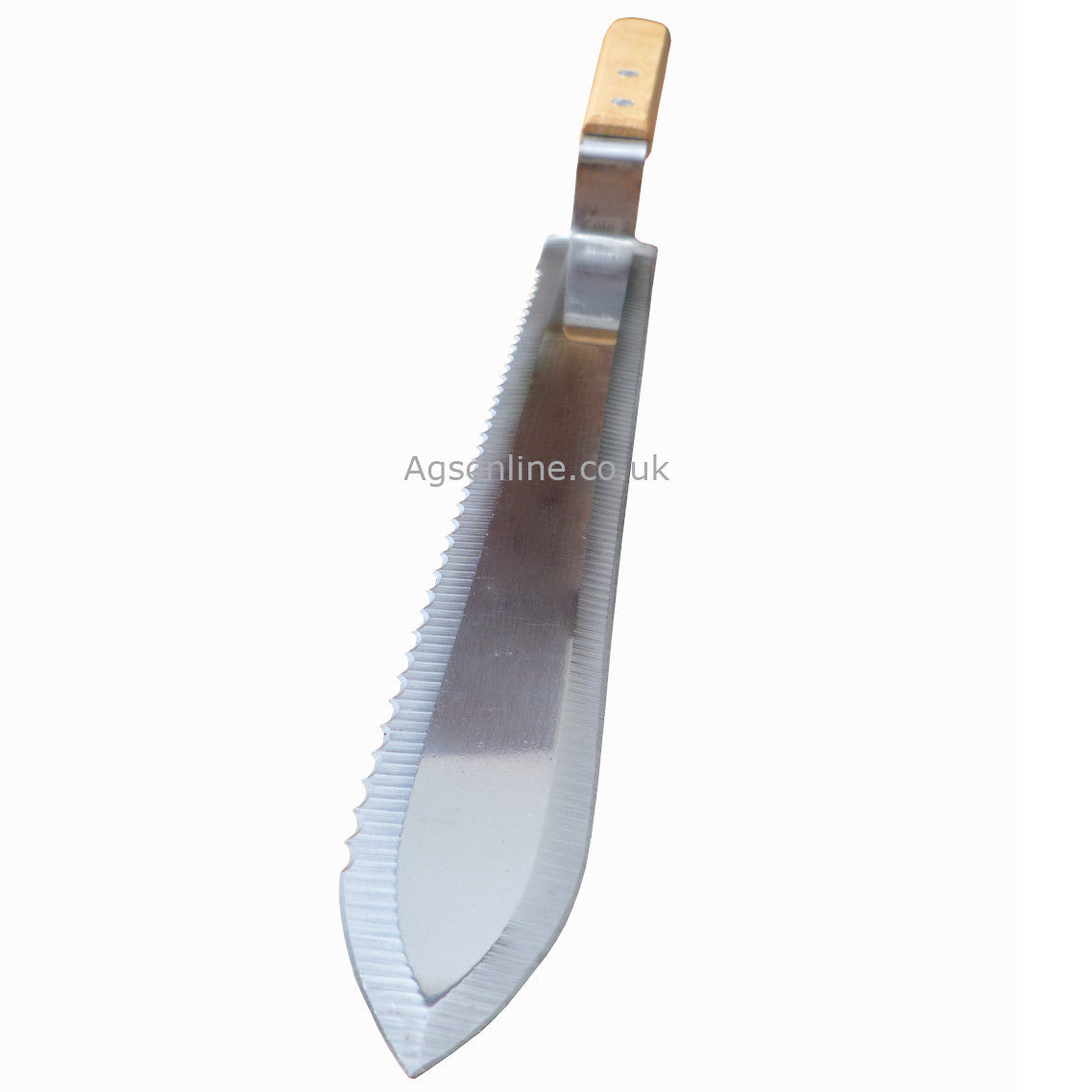Wood Handle Uncapping Knife