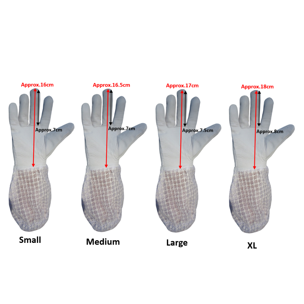 Children's beekeeping gloves