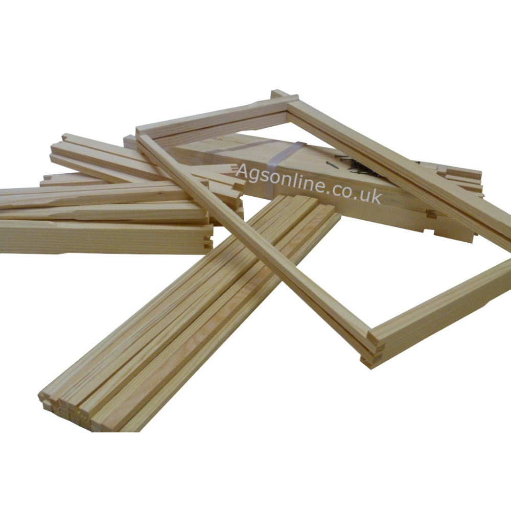 DN4 National Brood Frames – Hoffman Self-Spacing