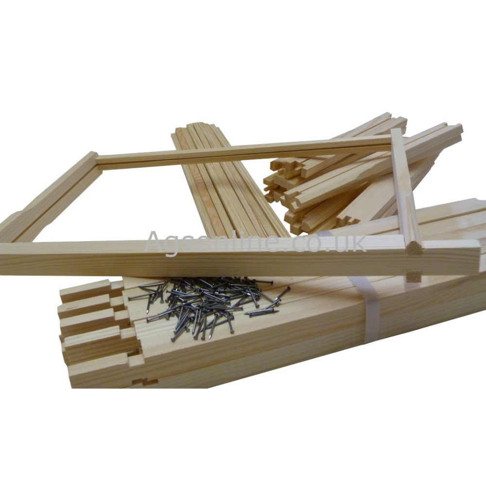 Bee hive swarm trap Kit Wax and Frames - 5 frame box
