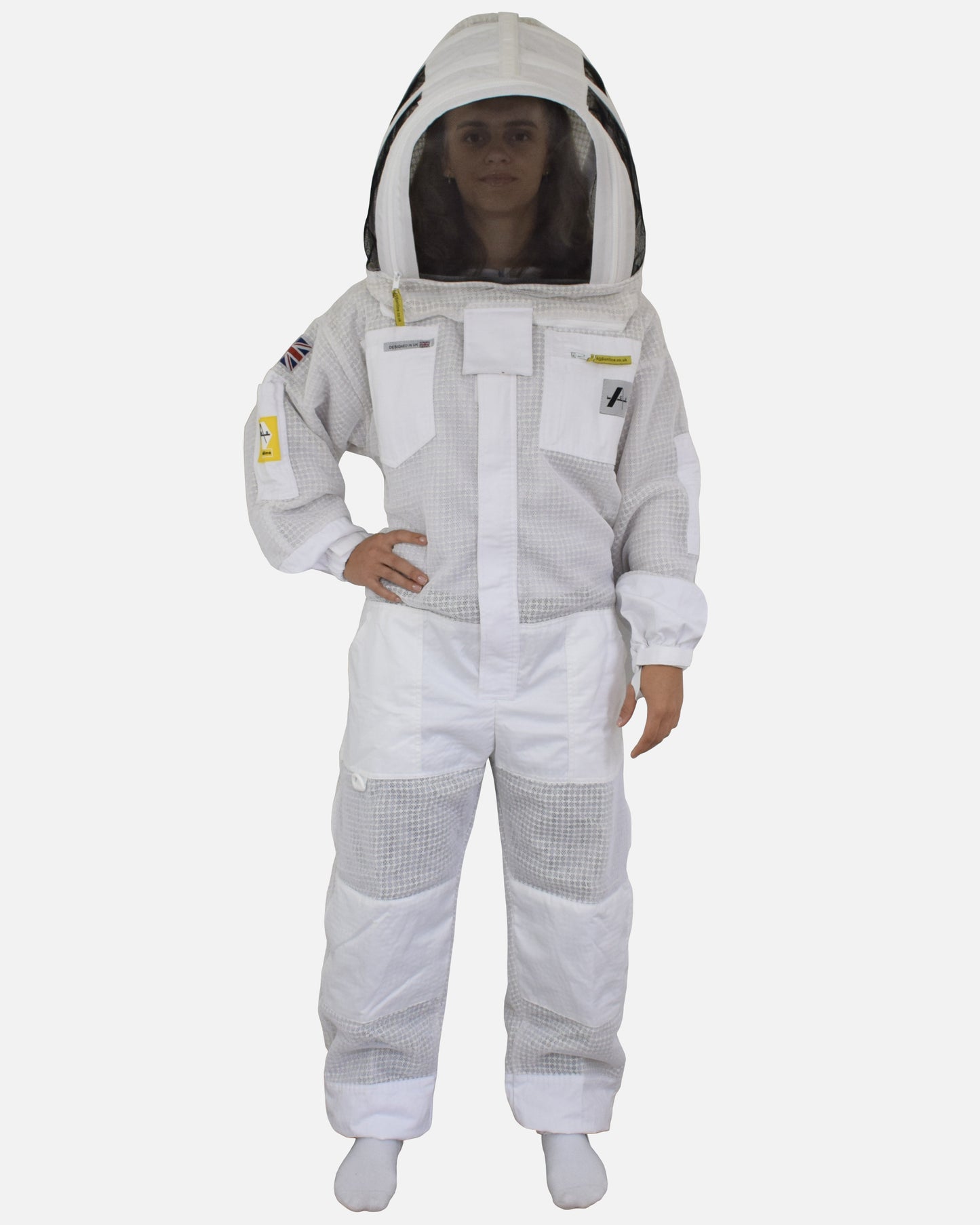 PRO Series White 3-Layer Ventilated Beekeeping Suit