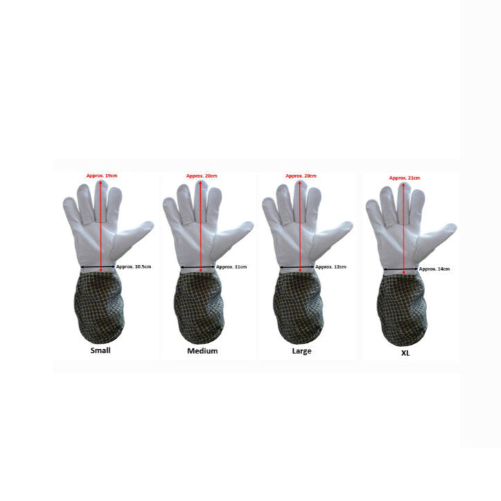 White 3 layer jacket and gloves
