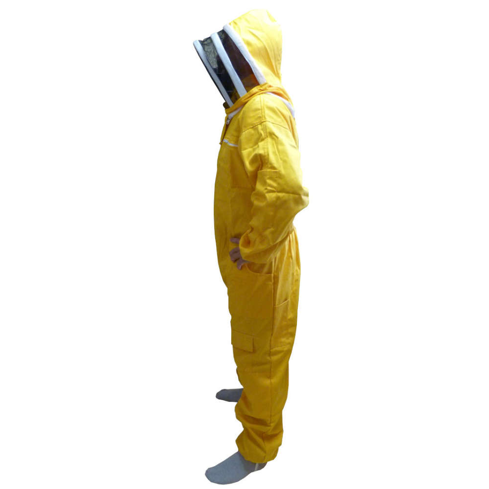 Yellow cotton fencing suit