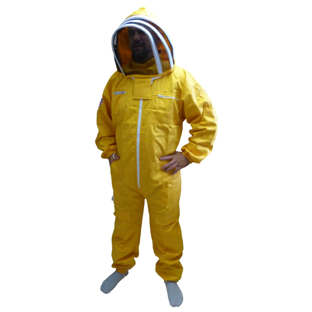 Yellow cotton fencing suit