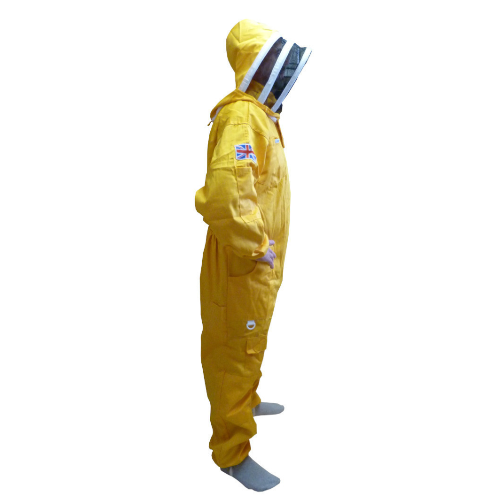 Yellow cotton fencing suit
