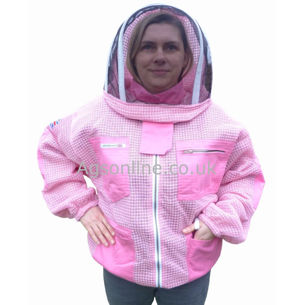 Pink 3 layer fencing jacket