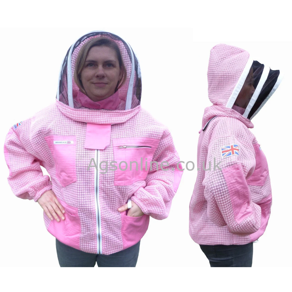 Pink 3 layer fencing jacket
