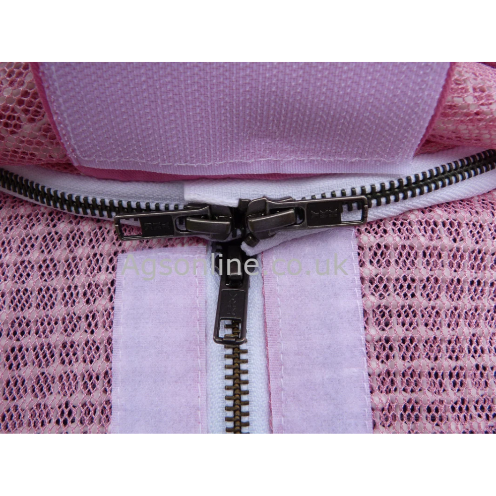 Pink 3 layer round hat