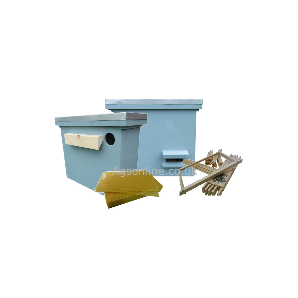 Bee hive swarm trap Kit Wax and Frames - 5 frame box