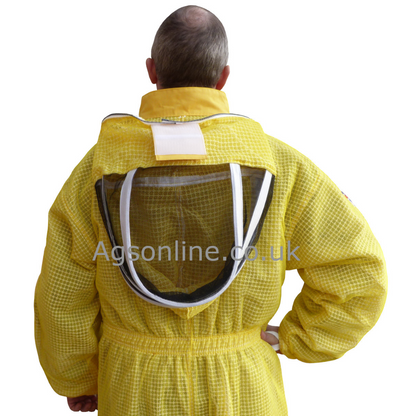 Yellow 3 layer bee suit