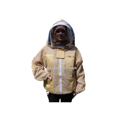 XL SECONDS Olive 3 layer fencing jacket