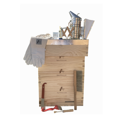 PERFECT GIFT FOR BEEKEEPERS - Cedar National Bee hive with 2 supers