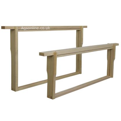 Bee Hive Cedar National Beehive Kit with Wired Wax