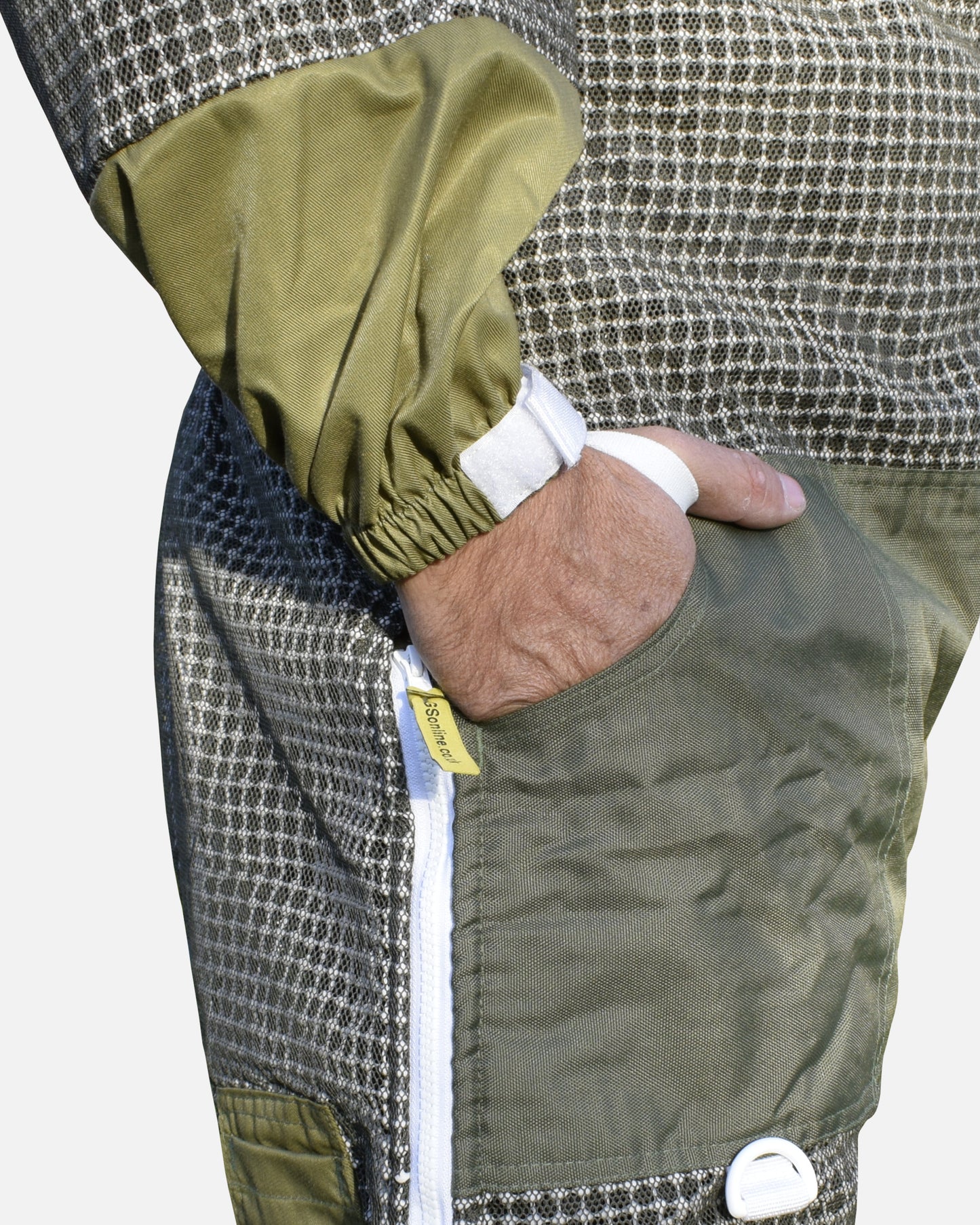 PRO Series Green 3-Layer Ventilated Beekeeping Suit