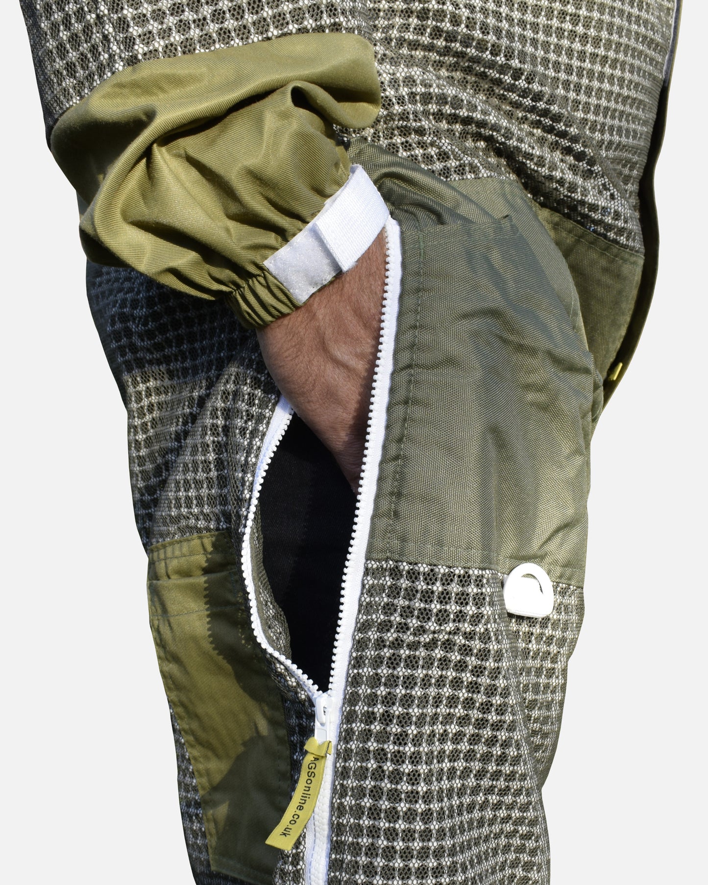 PRO Series Green 3-Layer Ventilated Beekeeping Suit