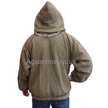 Green 3 layer jacket and gloves