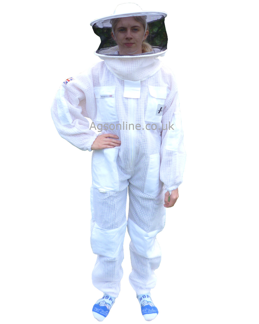 Children's 3 layer Round Hat bee suit