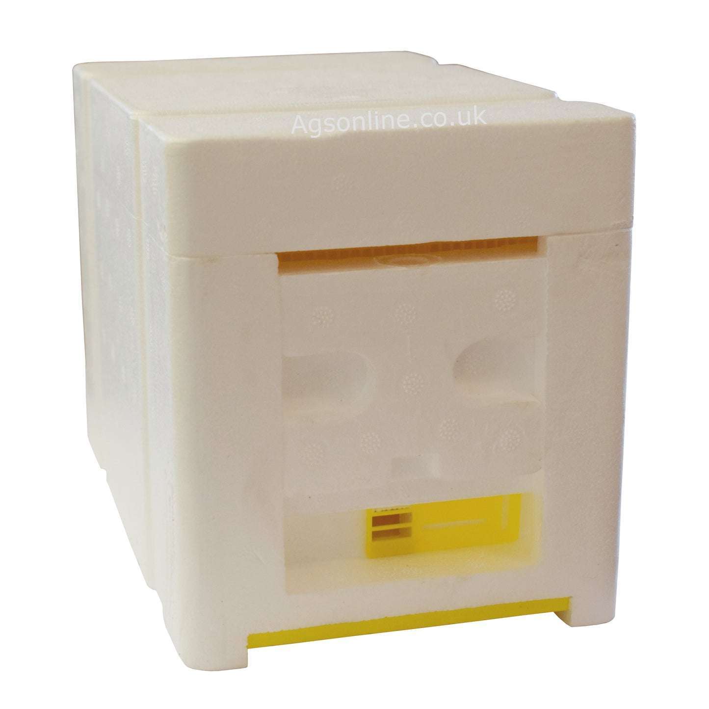 Mini Queen Mating Nuc Box | EPS Polystyrene Hive with Feeder & 3 Frames