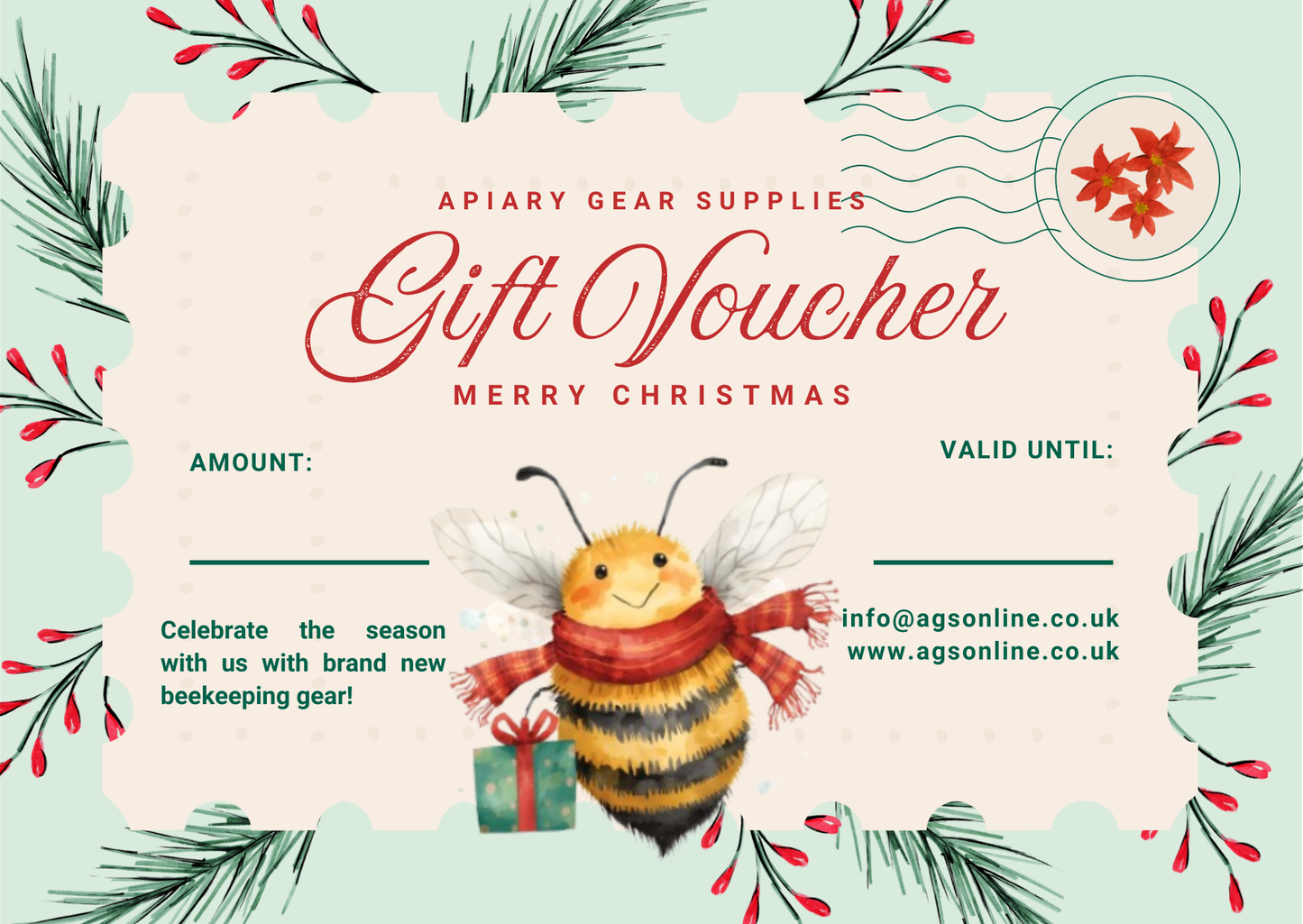 AGS Christmas Gift Voucher