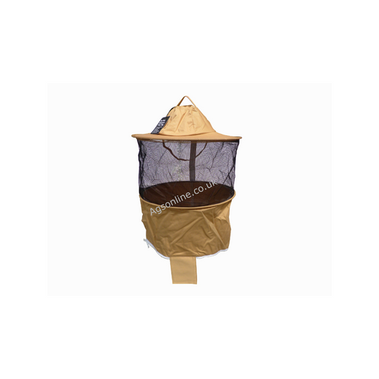 Olive cotton round hat