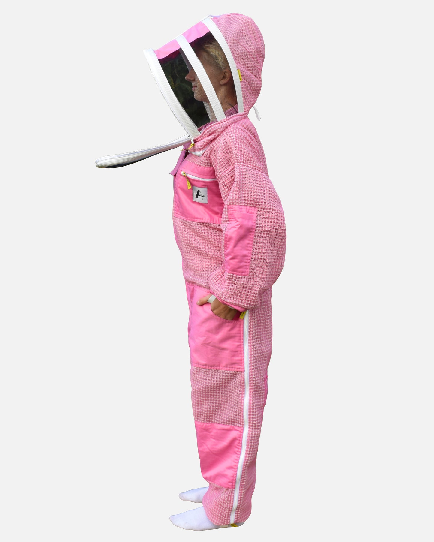 PRO Series Pink 3-Layer Ventilated Beekeeping Suit