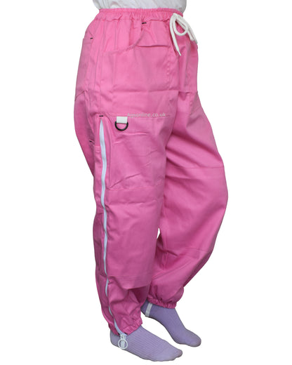 Pink Cotton Beekeeping Trousers | Protective Trousers for Beekeepers